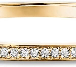 14K Gold Plated Cubic Zirconia Bangle Tennis Bracelets for Women | Classic Love Cuff Bangle Bracelets